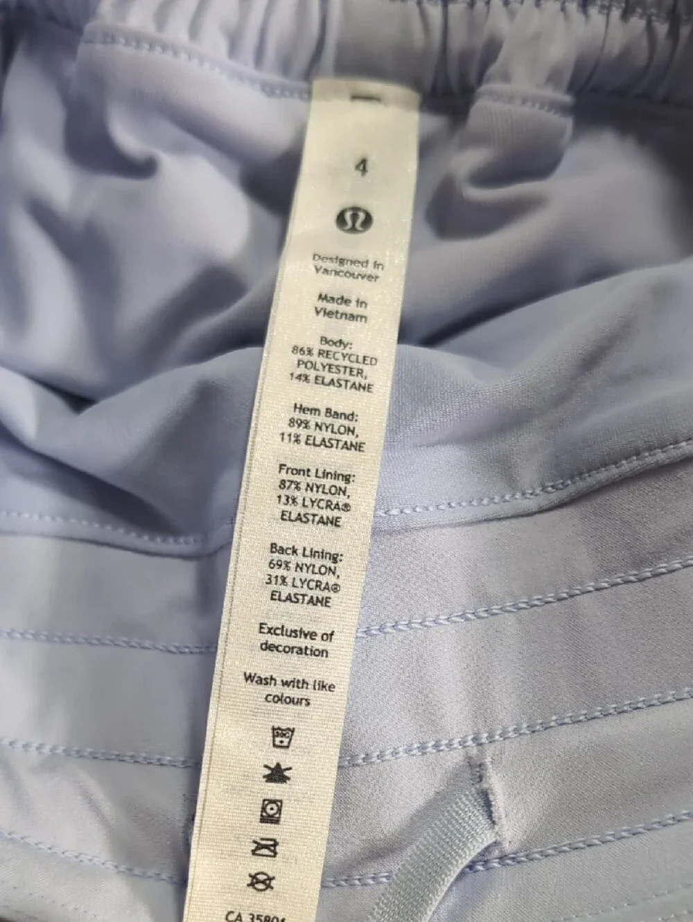 NEW Lululemon Hotty Hot HR Athletic Skirt / Skort Long